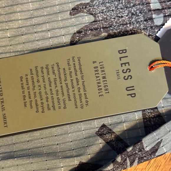 ROARK Men's Run Amok Forest Graphic Button Up Shirt Size L - Picture 12 of 14